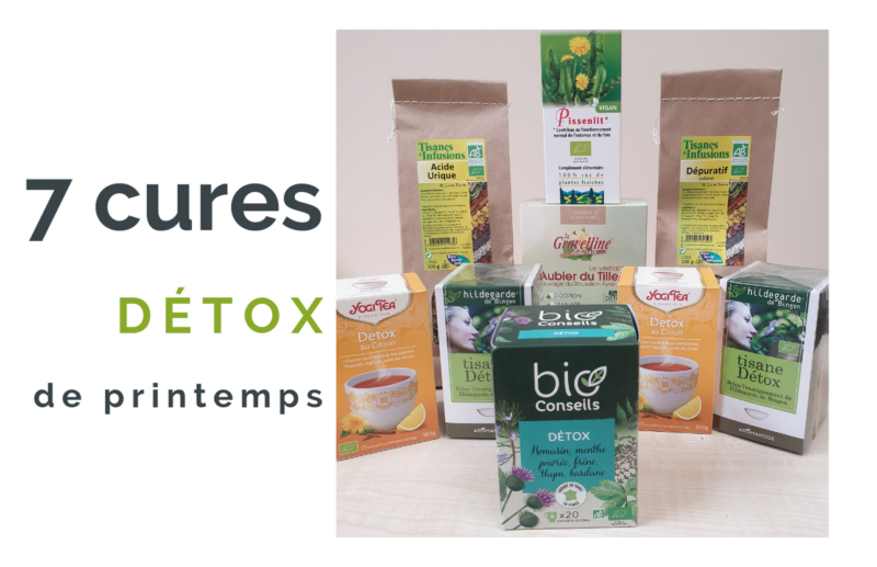 7 cures détox de printemps - Nature Source