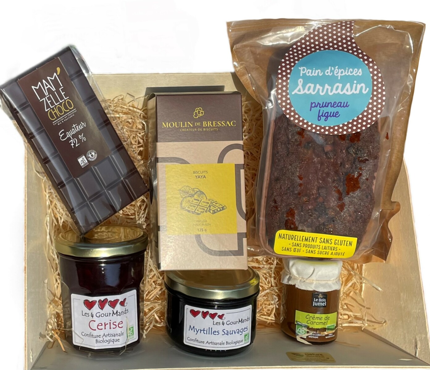 Coffret gourmet Quatre heures à partager – Nos Papilles